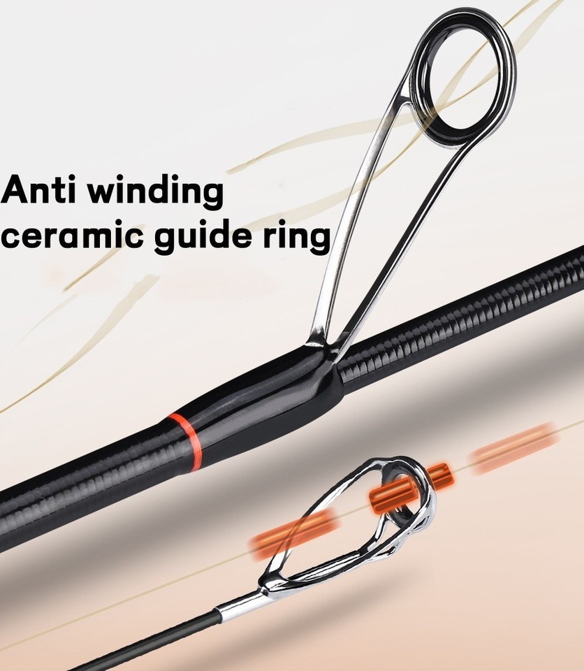High Quality Fiber Spinning Casting Fishing Rod Telescopic Pole 1.5M 1.68M