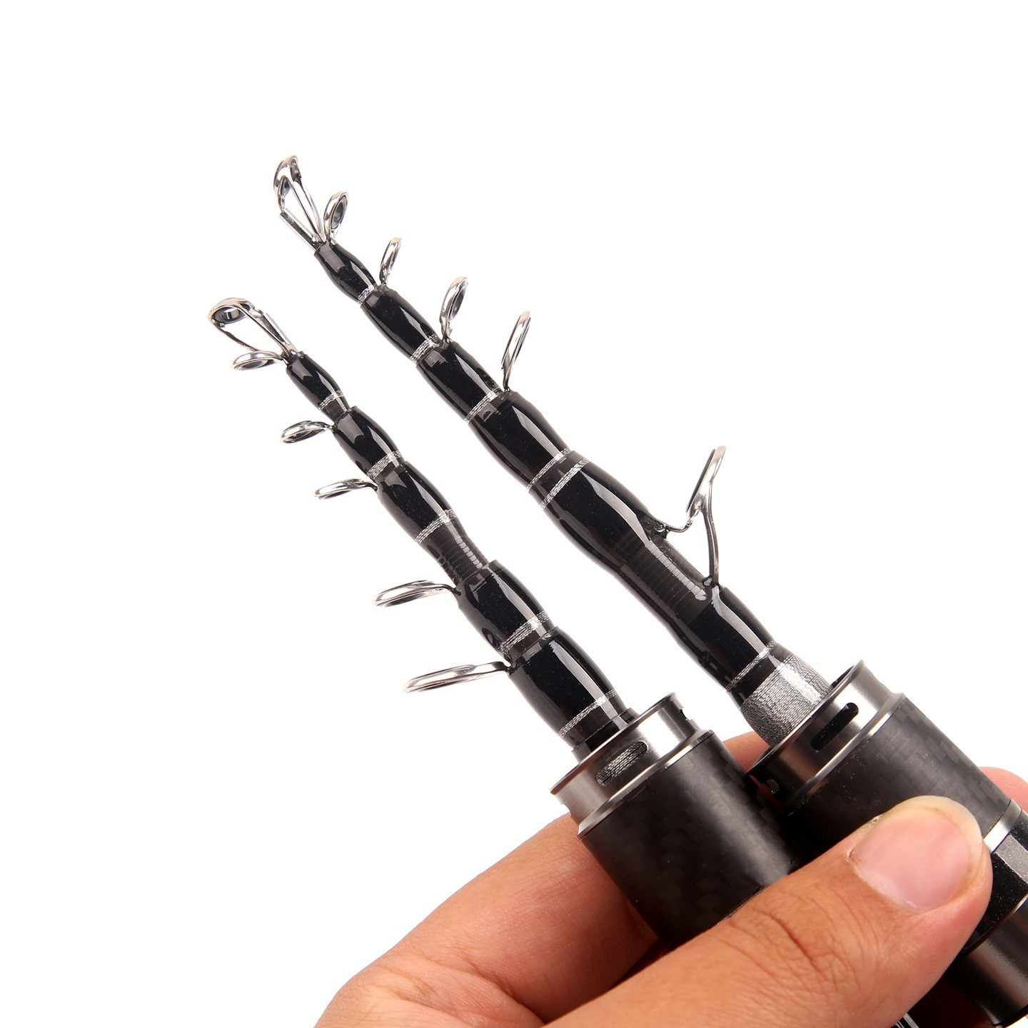 Telescopic Fishing Rods Spinning Casting Rod Carbon Fiber Rod Bass Ultra Light