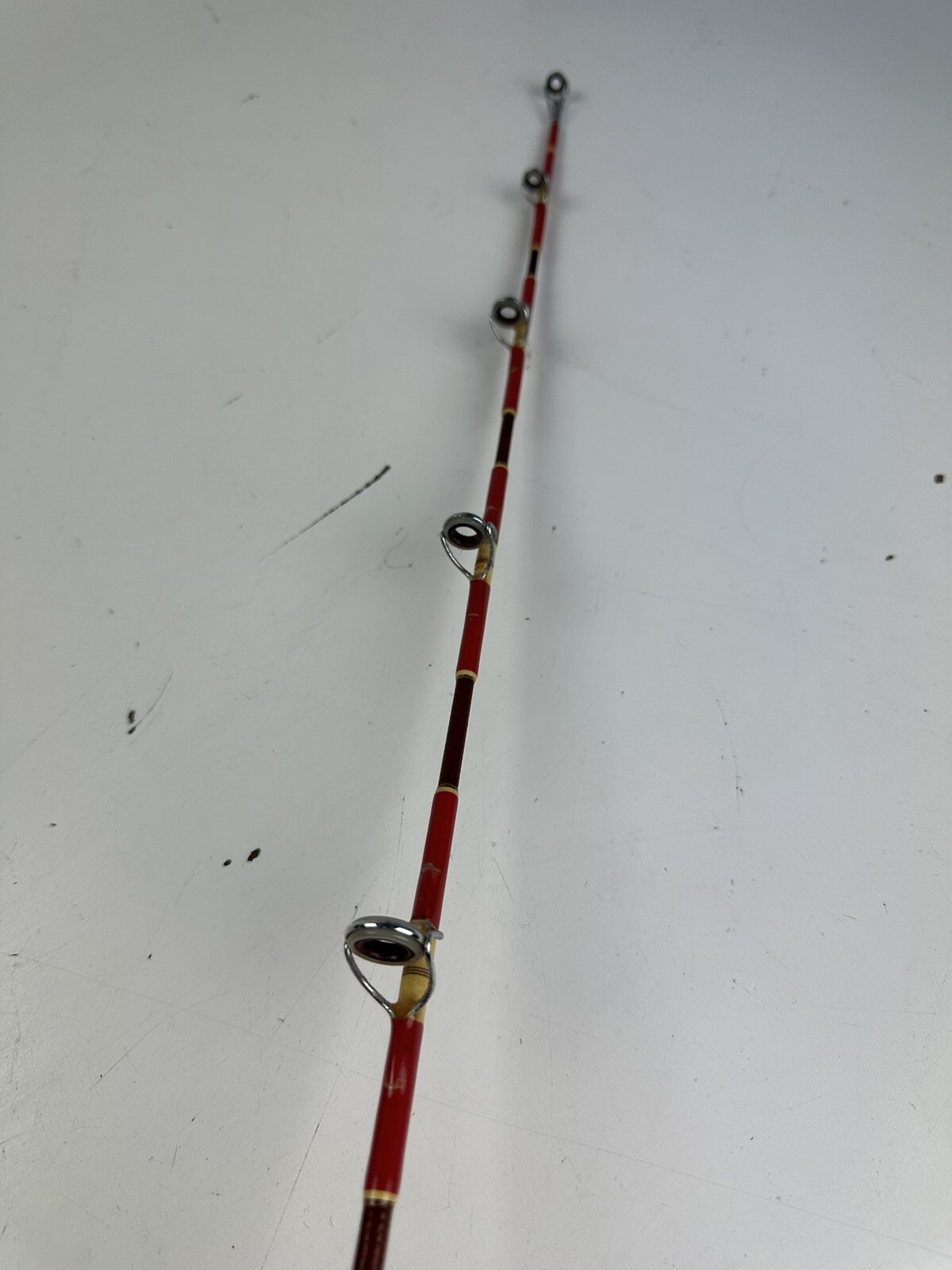 Custom Fishing Pole Built by C.B’s Custom Tackle 6’7” 20#-80# American Flag Inla