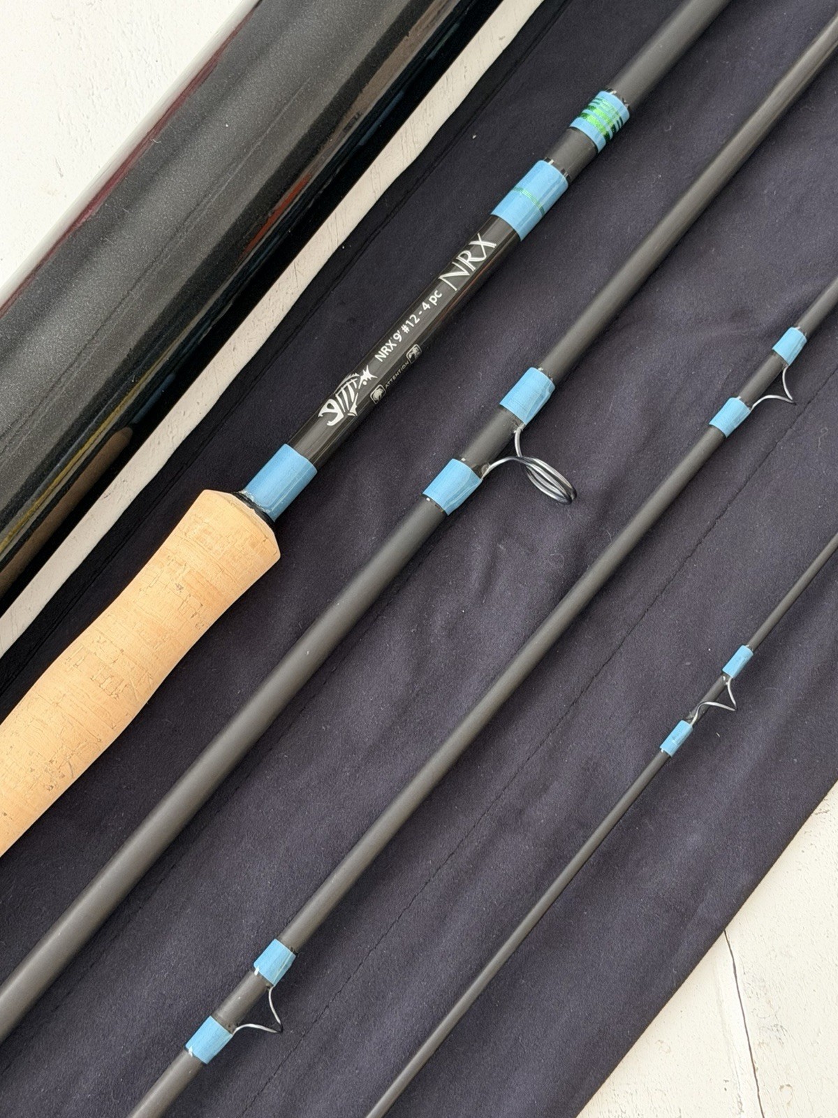 **BEAUTIFUL** RARE G LOOMIS NRX BLUE WRAP 12wt 9’ft fly rod🔥~LEGENDARY~🔥