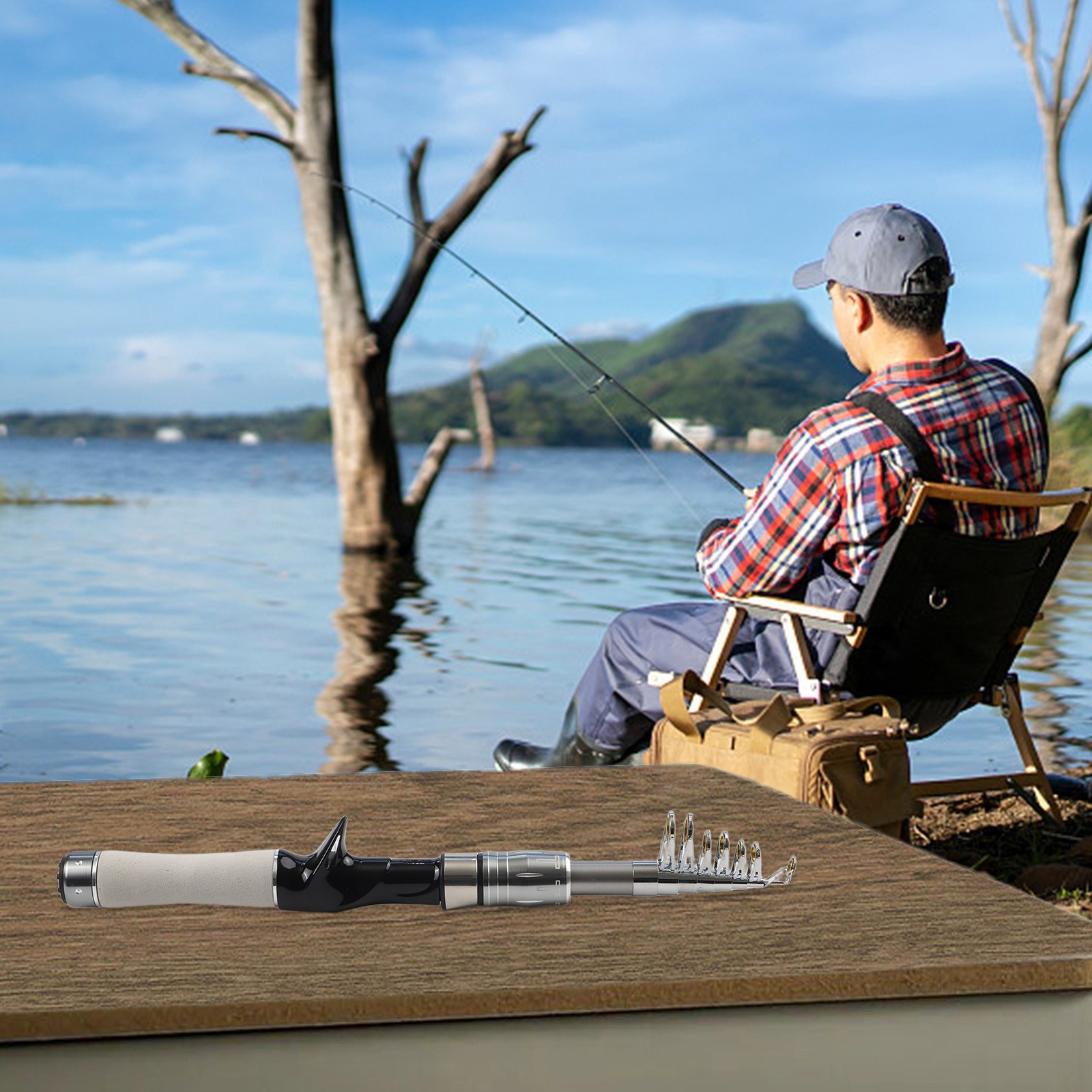 Compact Fishing Rod Excellent Casting Distance Multiple Length Options