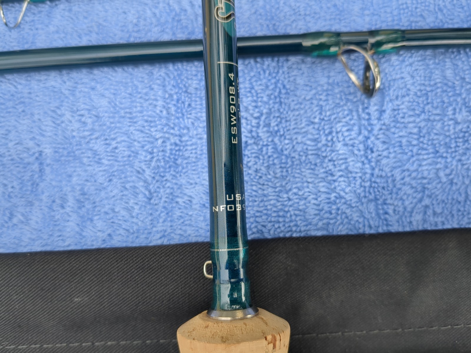 St Croix Rod, Legend Elite Saltwater Fly Rod, 9′ 8wt, ESW908.4, USA NF03905 Case