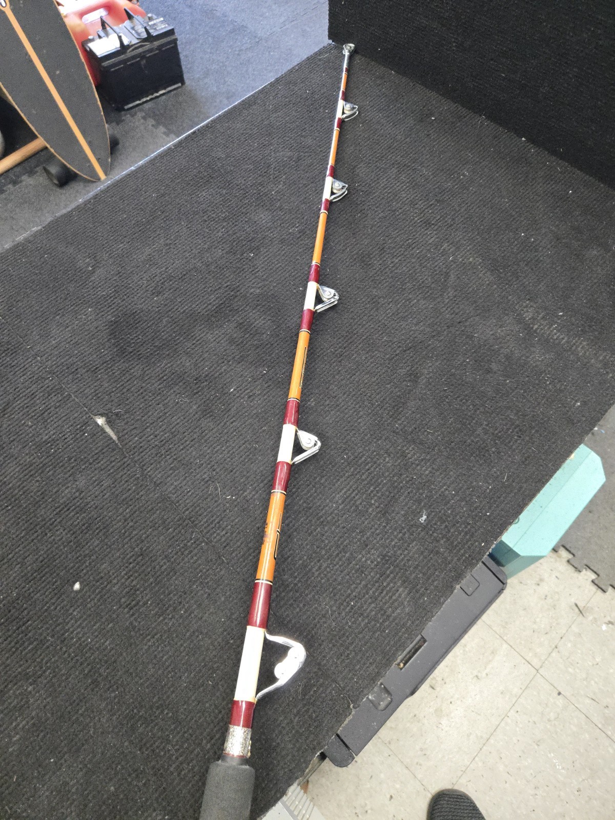 SEEKER CLASSIC SERIES 6 FOOT 6 INCH 50 TO 120 POUND RATED TROLLING FISHING ROD