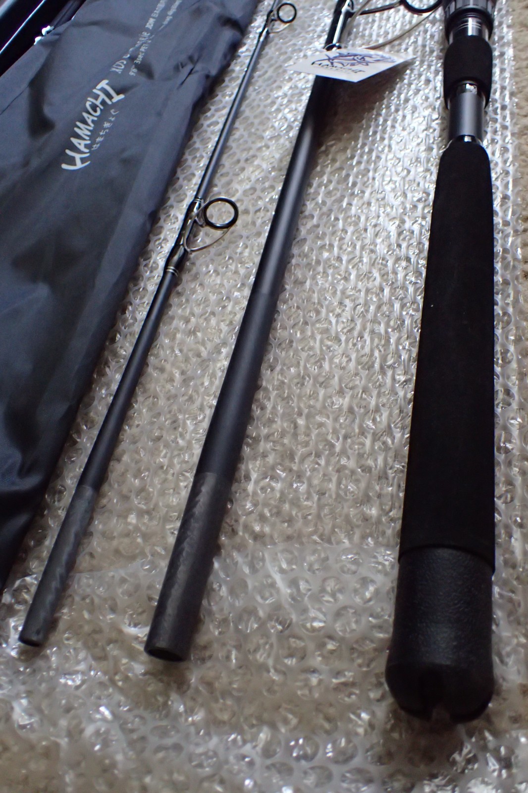 HAMACHI 9’6 XOS GT’n’Doggie Ultra Cast 10 – 20lb Japan SPIN fishing rod w / case
