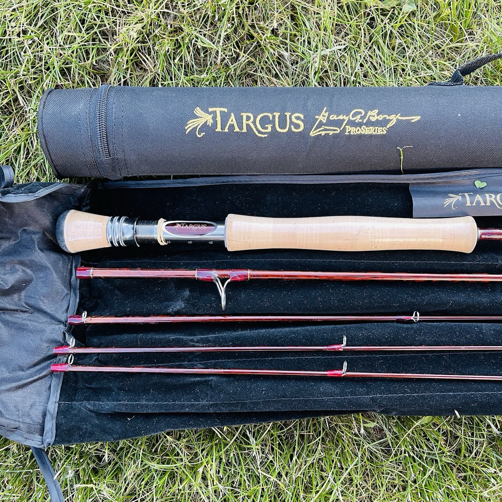 Targus Pro Series 908 Collab With Gary Borger 5pcs Fly Rod Discontinued