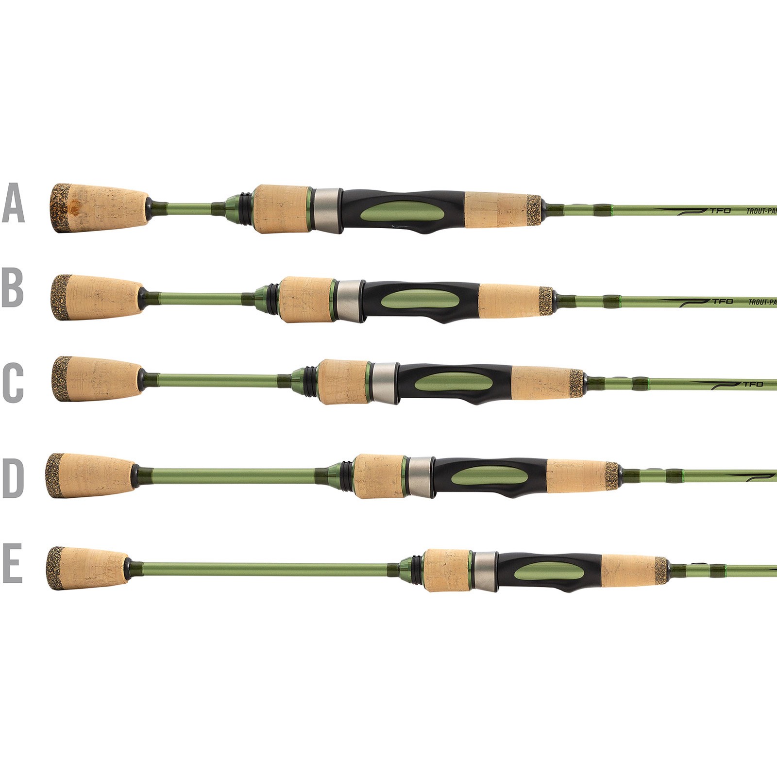 TFO Trout Panfish II 6ft6in 1pc UL Spinning Rod (TPS2 661-1)