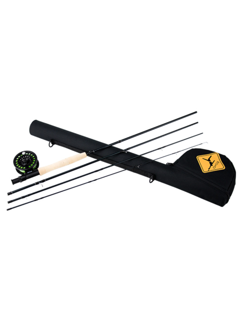 ECHO LIFT KIT 690-4 9′ #6 WT 4 PC FLY ROD INCLUDES REEL, LINE, LEADER & CASE