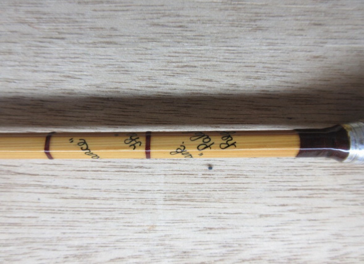 Hardy C.C.de France 61/2 Bamboo Rod Fly Rod Free shipping DDP