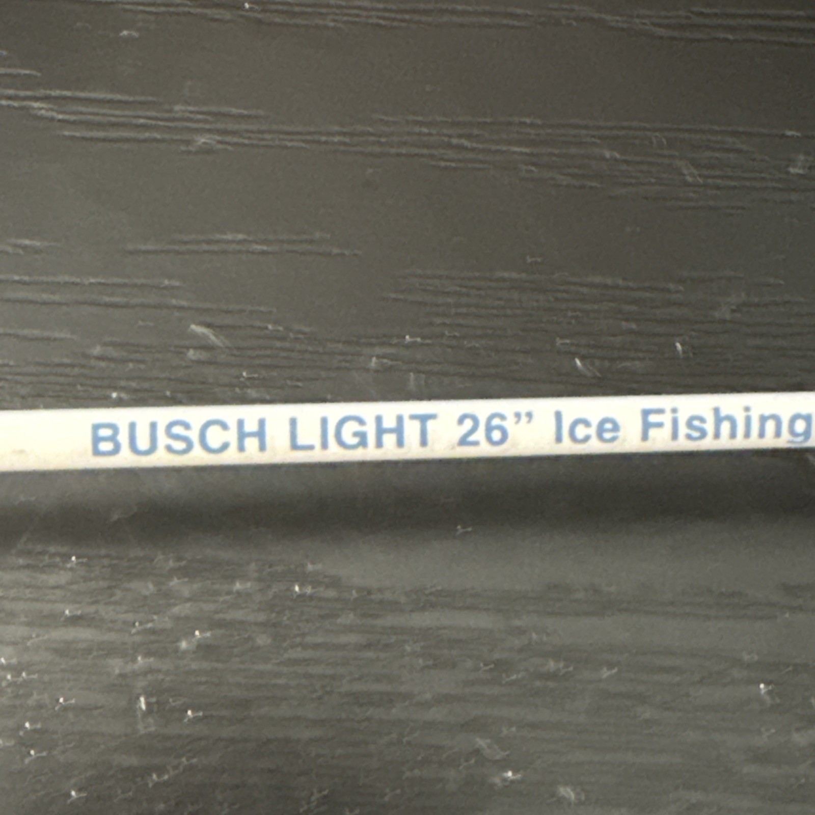 Busch Light Ice Fishing Rod 26” Medium-Light Beaver Dam Ice Or Dock Fishing NEW