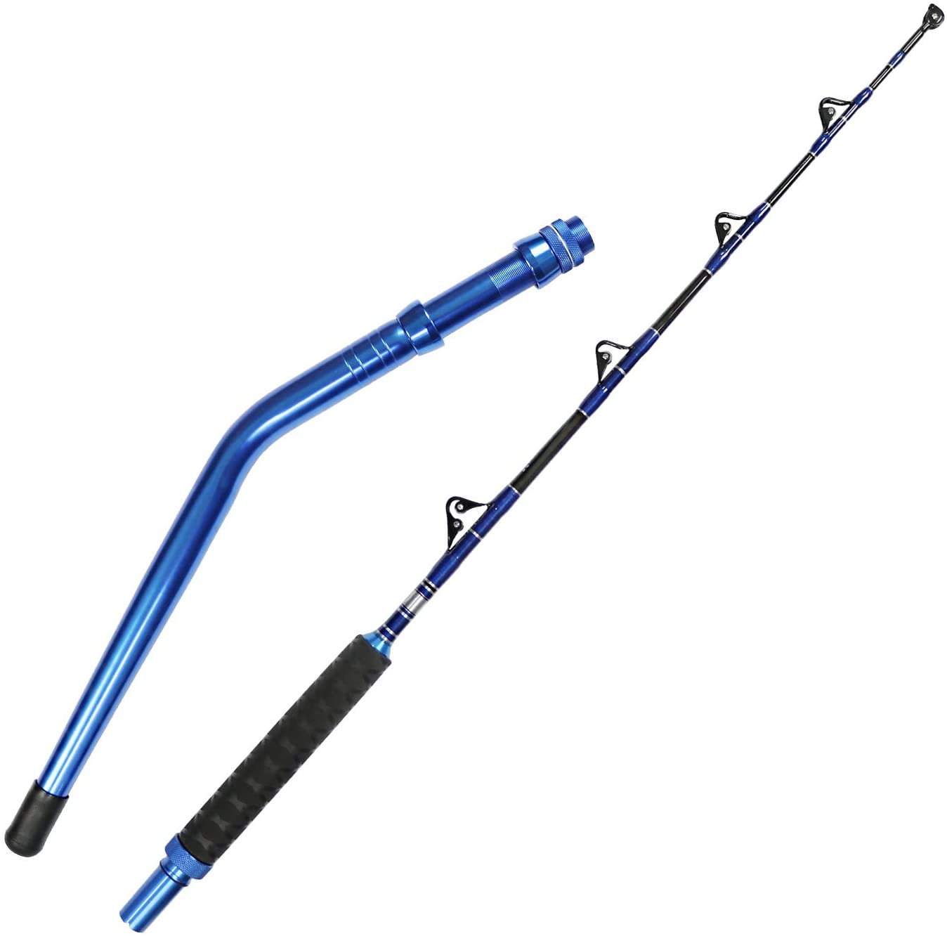 Straight/Bent Butt Trolling Rod Roller Big Game Saltwater Offshore Fishing Pole