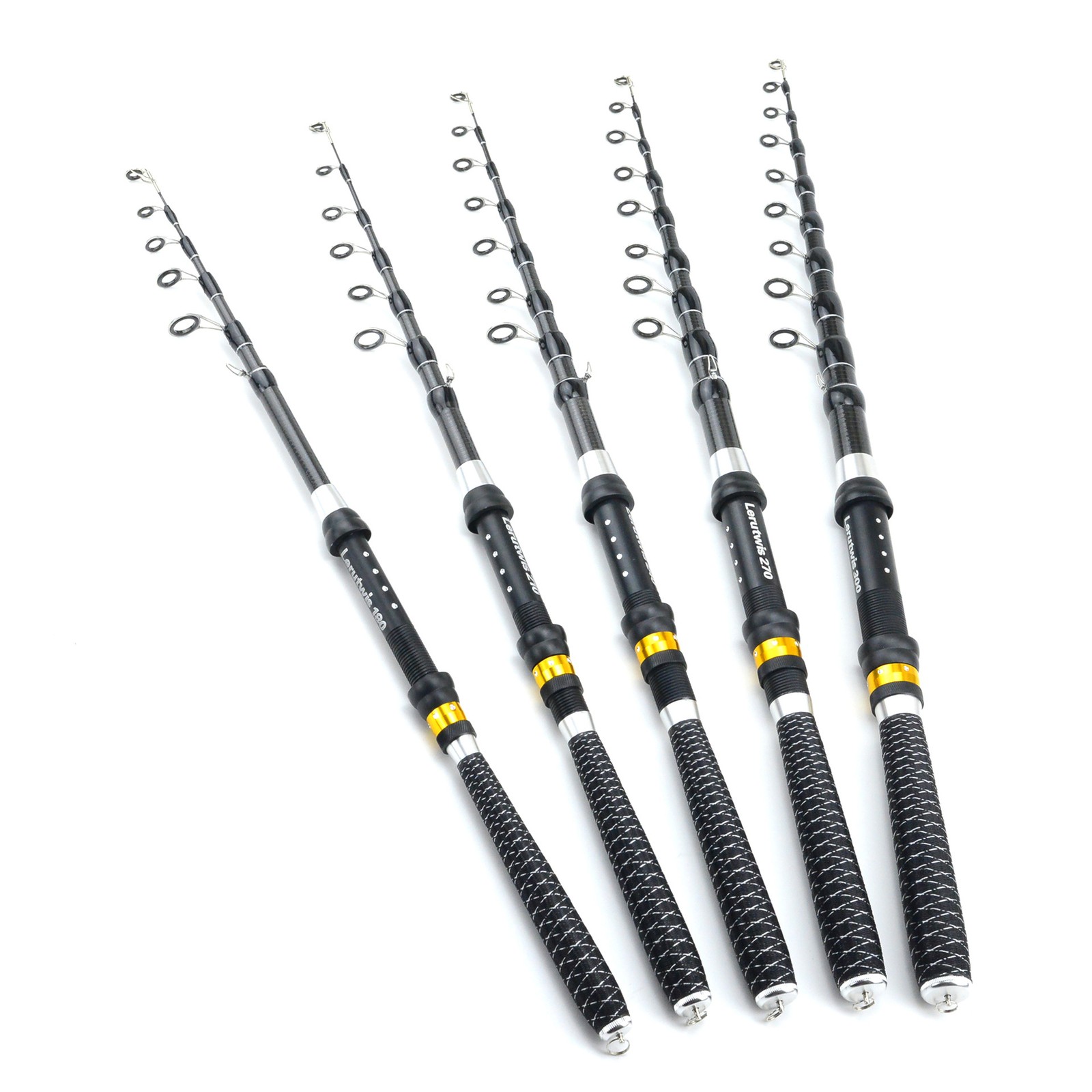 Hard Fishing Rod Carbon Fiber Telescopic Fishing Rod Fishing Pole 1.8M-3.0M