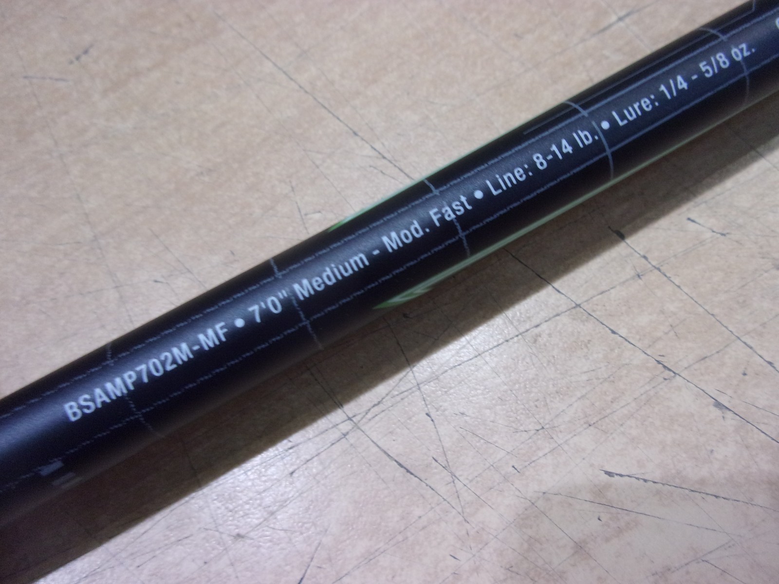 BERKLEY AMP SPINNING ROD 7 foot length Medium power