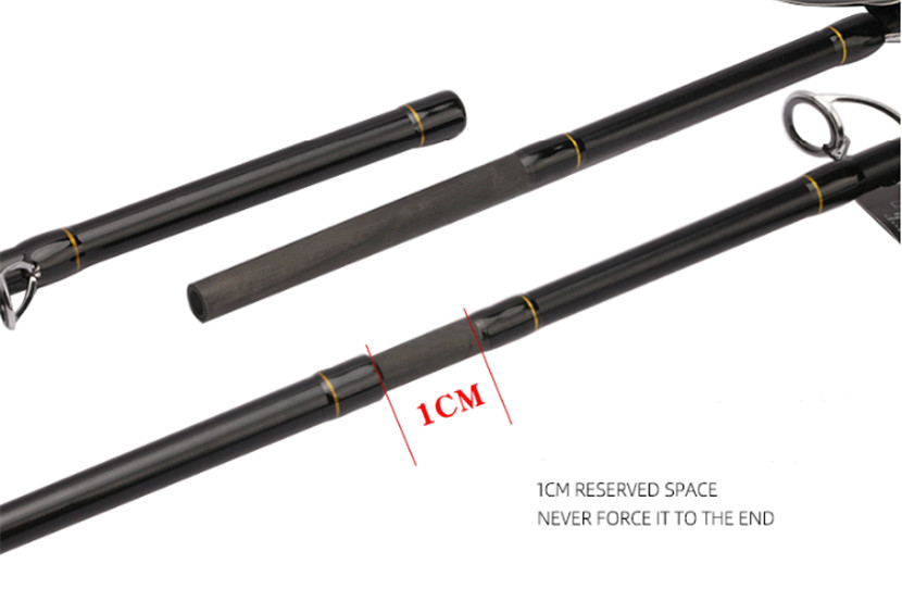 Sensitive fast action 6ft 7ft 8ft fast action 6-14lb 1/4-3/4oz SPINNING ROD