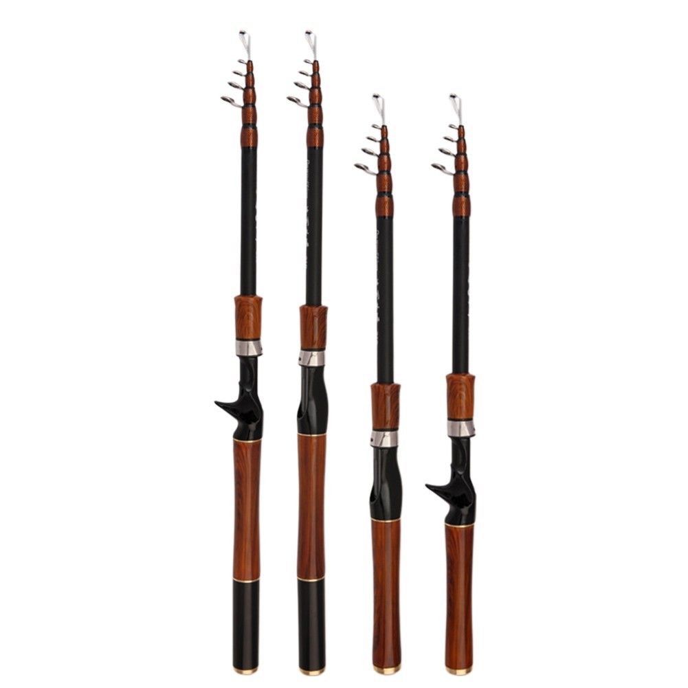 Fishing Rod Telescopic Design in Carbon Fiber Lengths from 1 5m to 2 4m