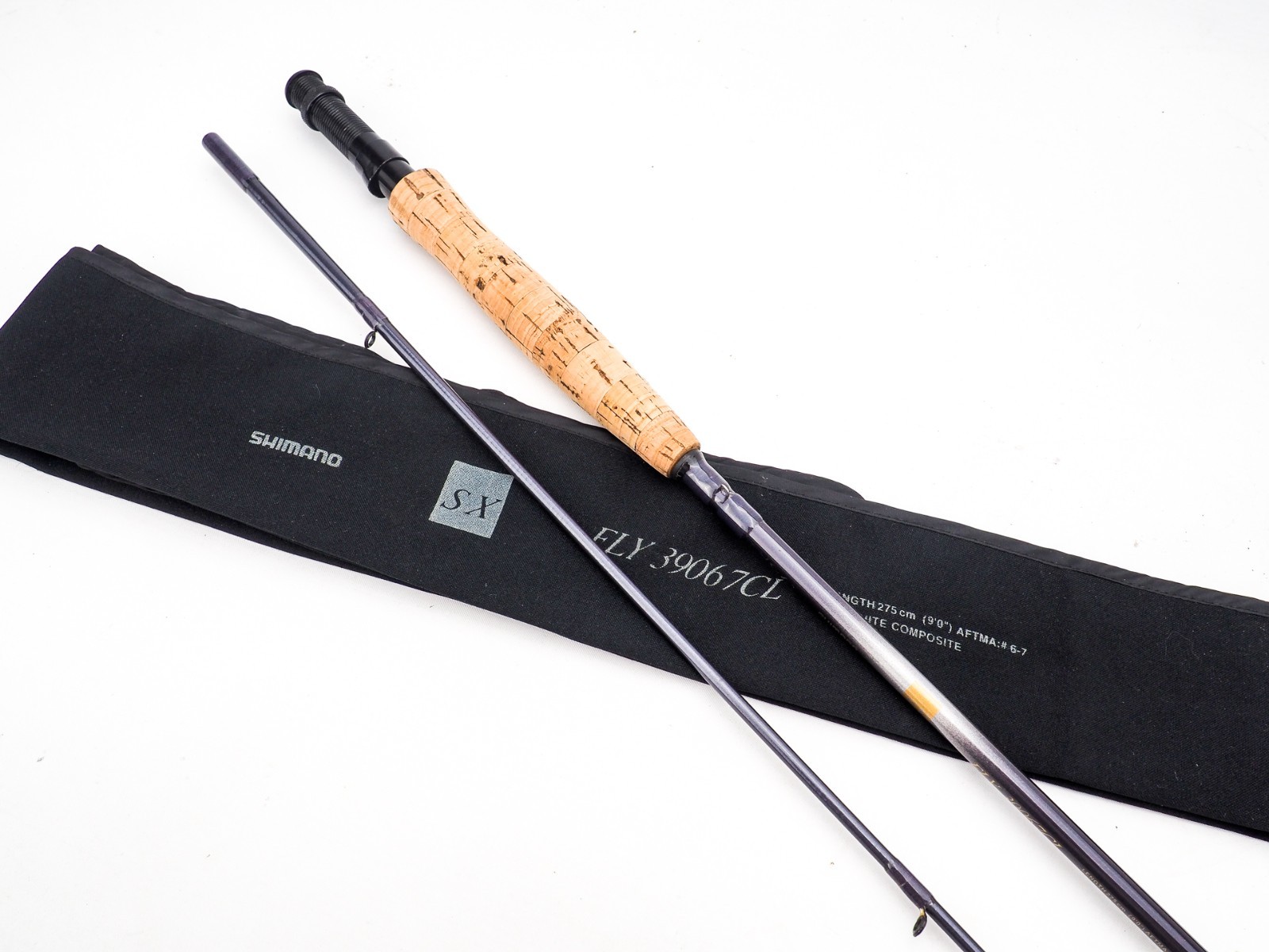 SHIMANO FLY 39067CL 9′ #6/7 GRAPHITE TROUT FLY ROD