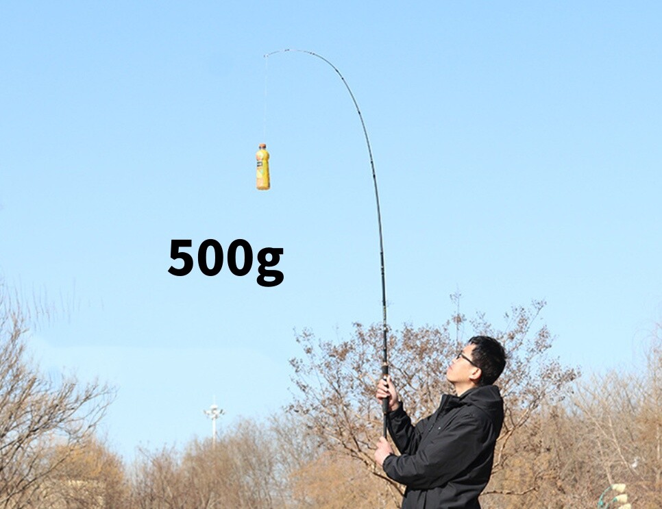 1.8M 2.1M Travel Fishing Rod Carbon Fiber Spinning Casting Lure Pole Fast Rods