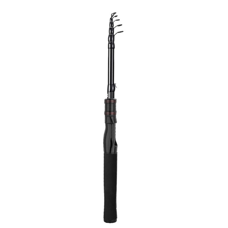 Telescopic Carbon Fishing Rod 150cm 180cm 210cm Fast Action For Stream Use Only