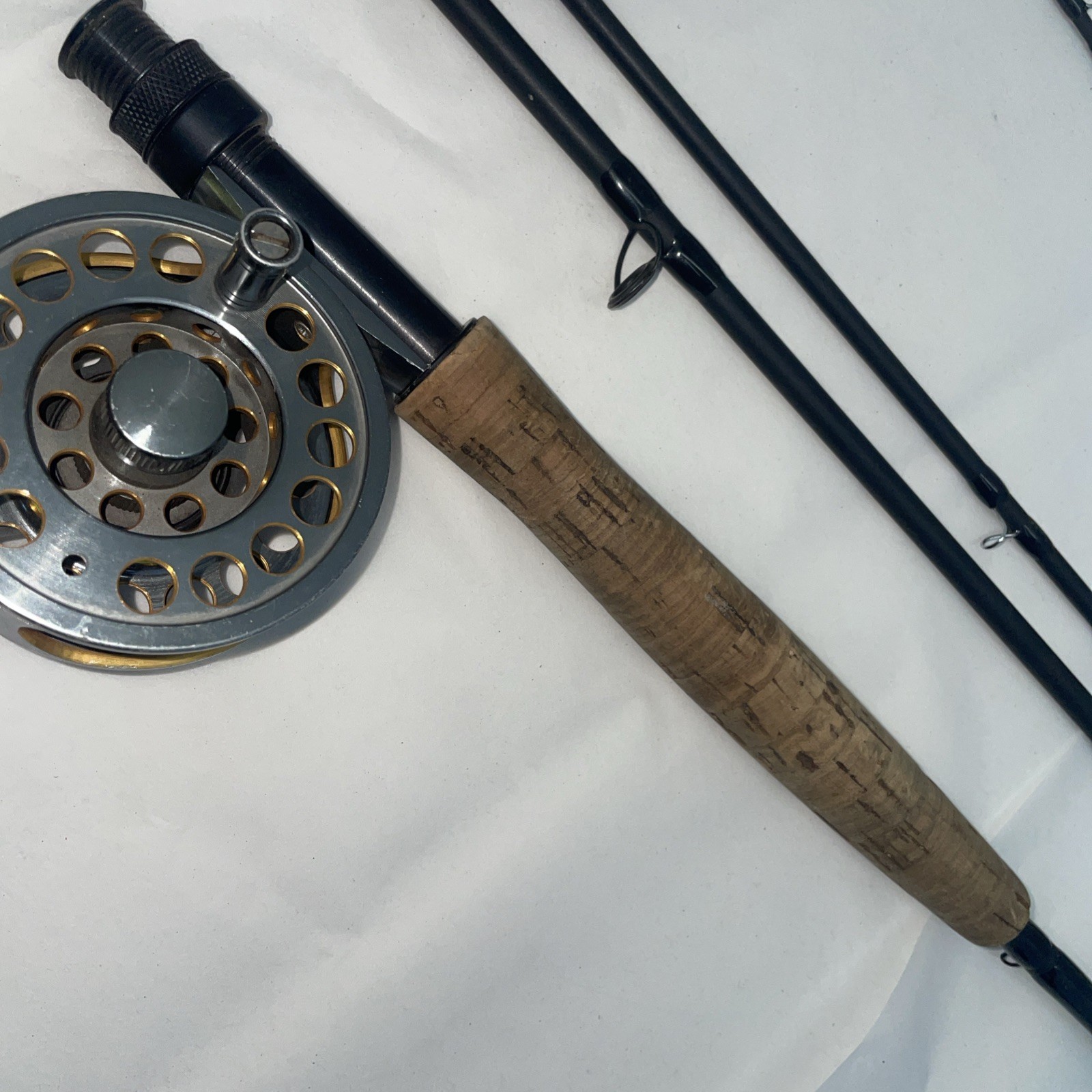 G Loomis FR 1085-4 GL3 Fly Rod9′ #5 Line W/ Aikelen ZF-75 Reel