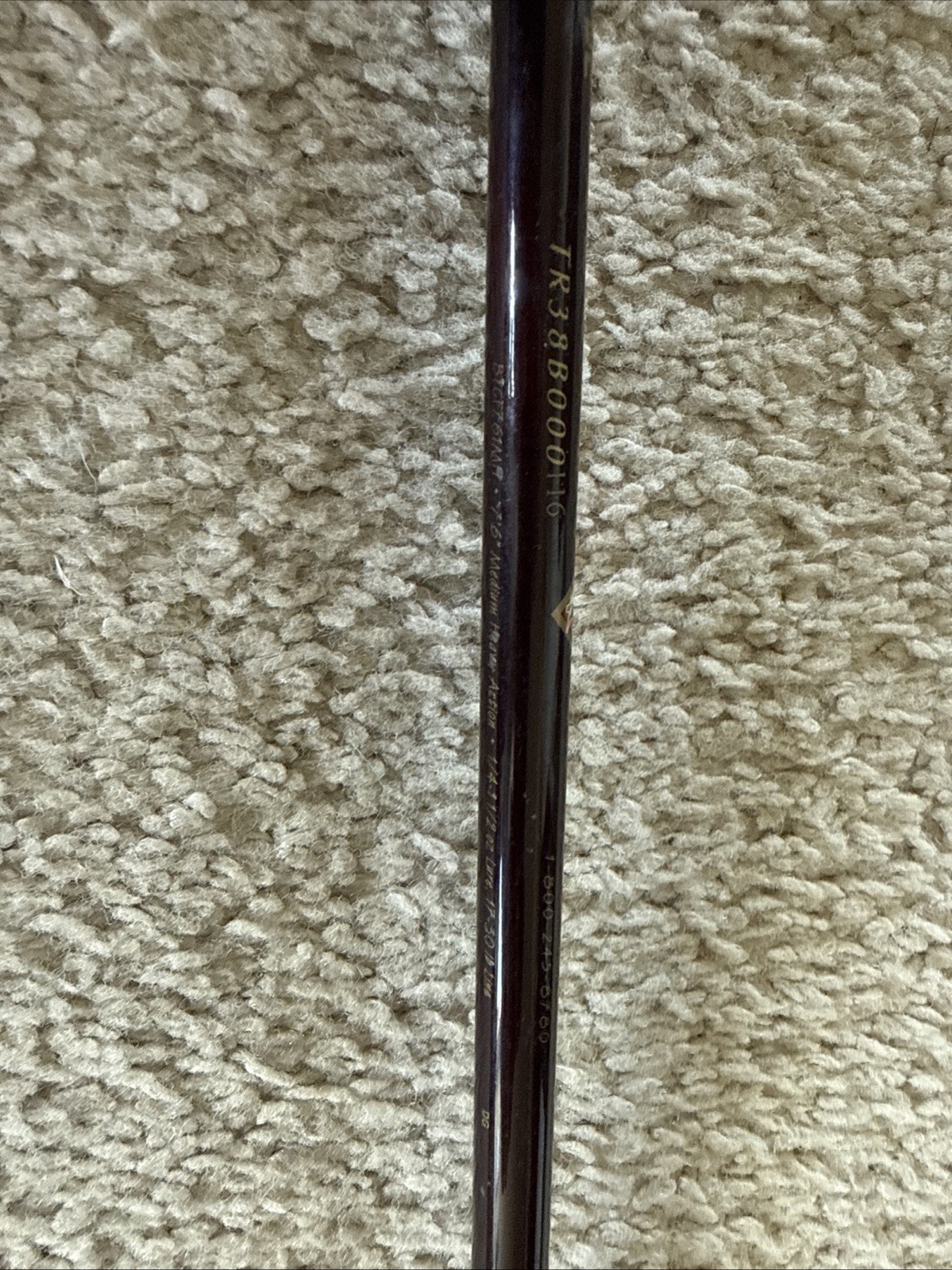 ABU GARCIA 7’6” 15-30LB MED HVY BASS TOURNAMENT LARRY NIXON FISHING ROD