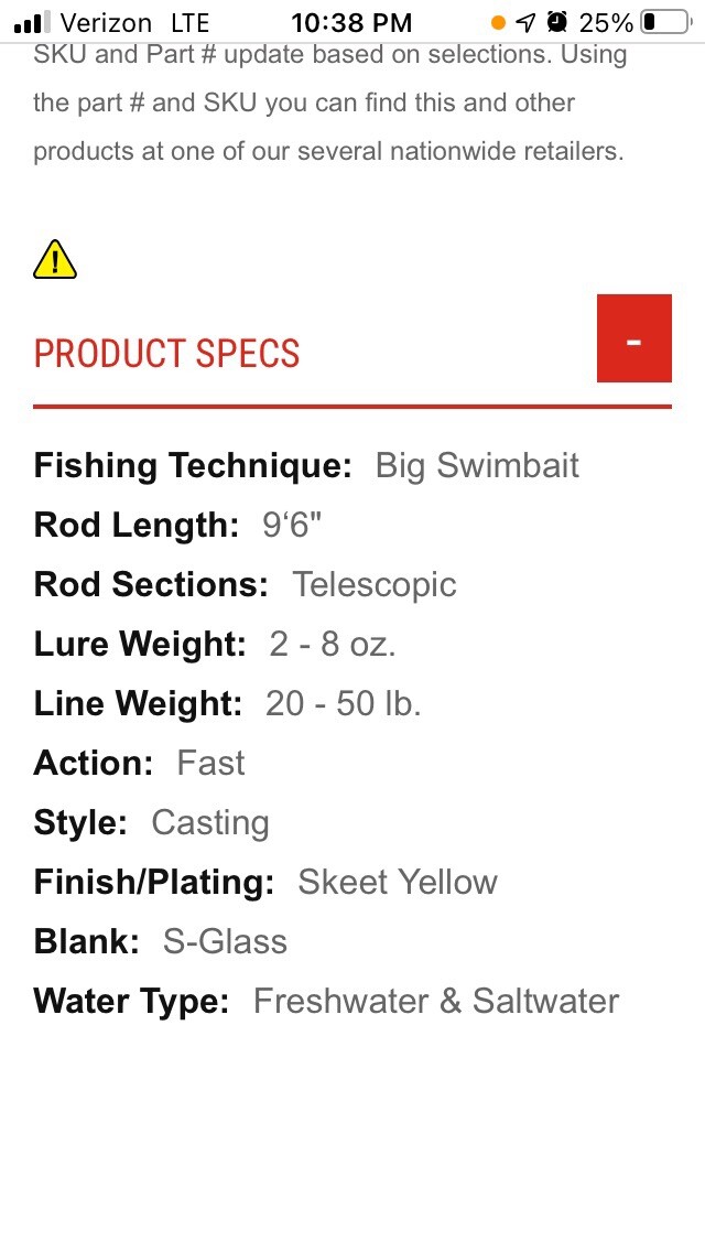 (2 NEW) 9’6″ BIG SWIMBAIT CASTING RODS SKEET REESE TOURNAMENT FISHING