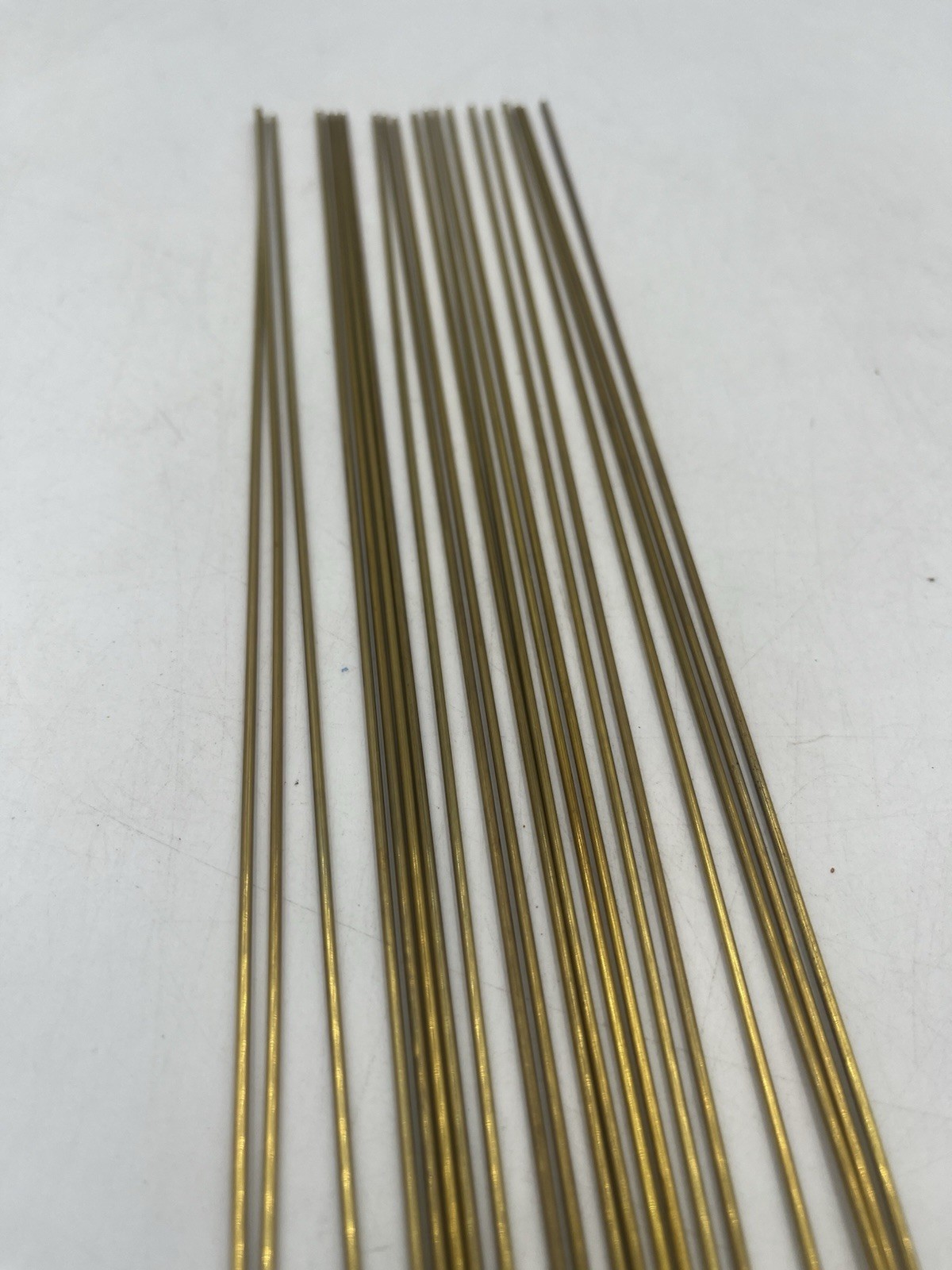 K&S Engineering Solid brass Rod Lot Stock No. 125 1/16 Round Brass Tube
