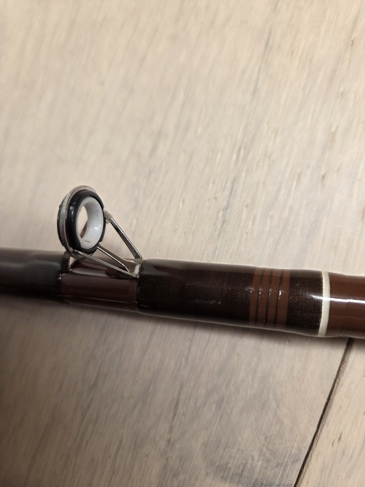 Shakespeare Classic FY12-R 8ft 3pc Fly Rod Medium Fiberglass Brown