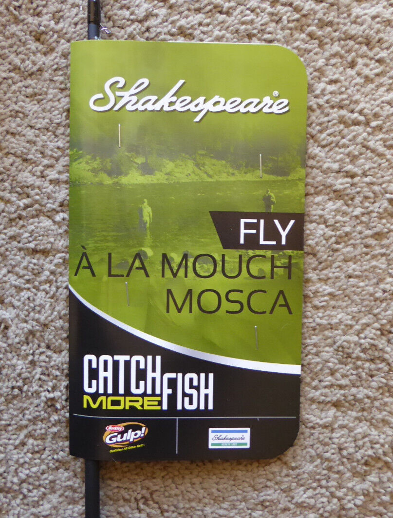 Shakespeare Catch More Fish Complete Fly Fishing Kit NOS! SEE DESCRIPTION/PICS