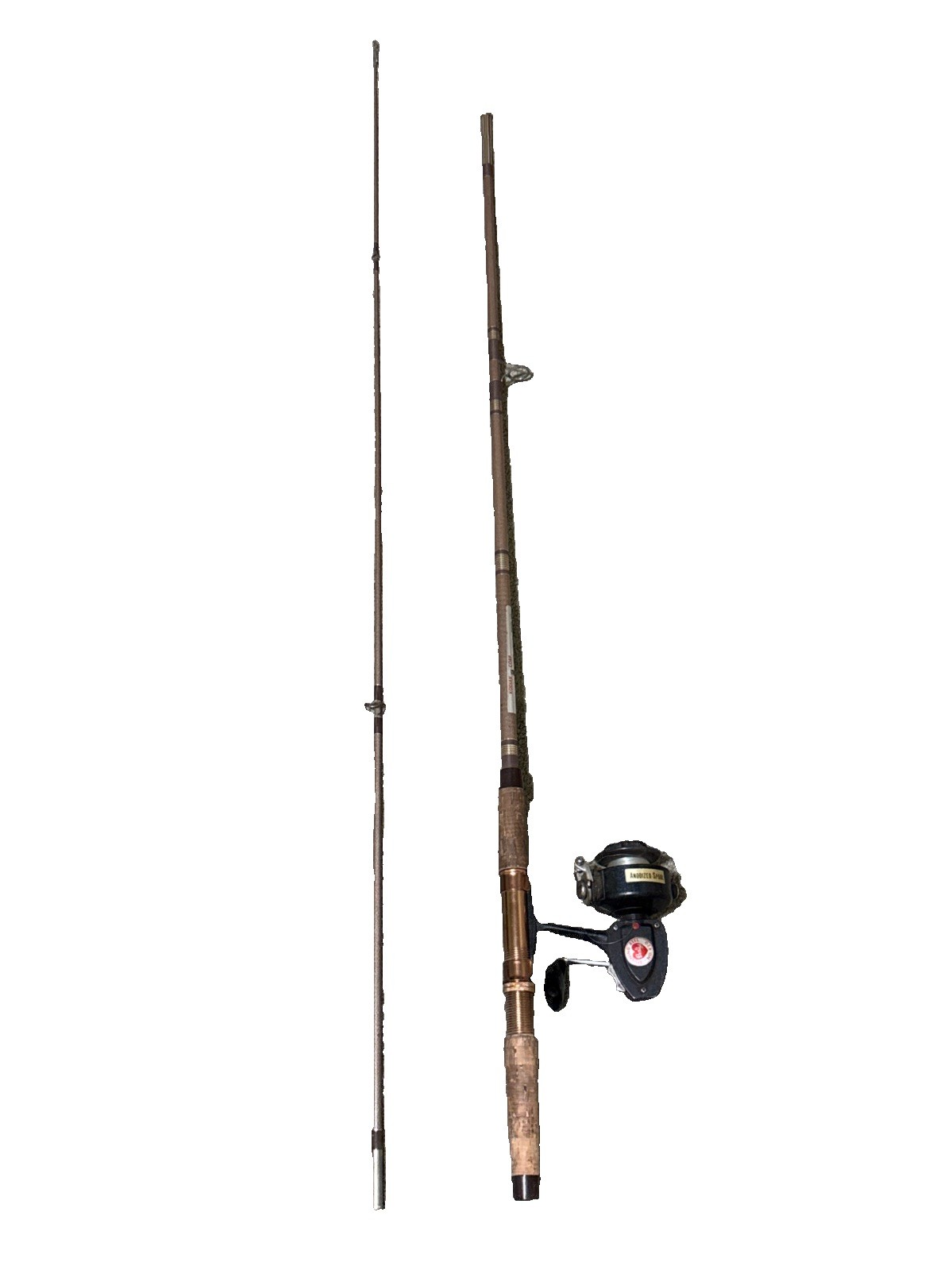 Vintage Kodiak Fishing Rod 2pc 2201 7’ Berkeley 420 Reel
