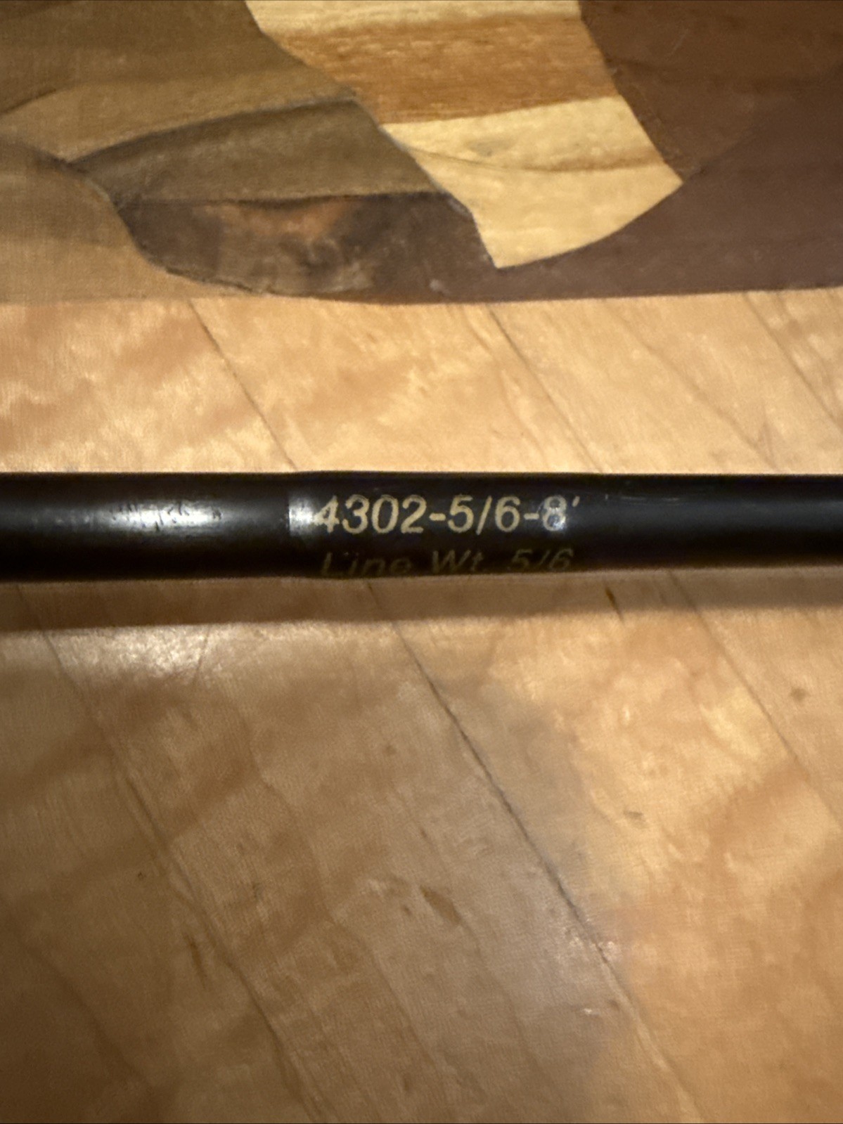 St Croix 4302 wt 5/6 Imperial Graphite XL 8′ 2pc Fly Rod near mint
