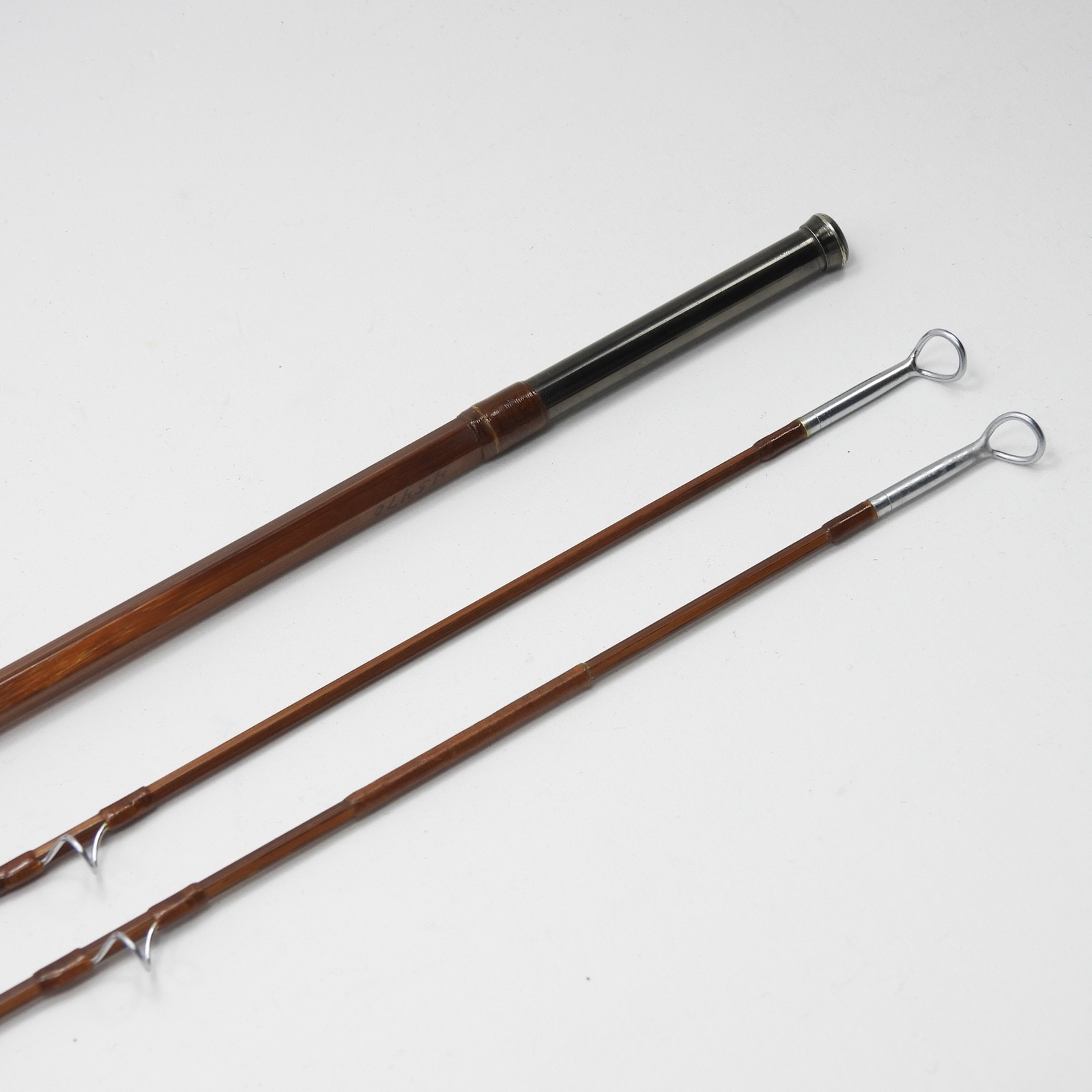 Orvis Impregnated “Battenkill” Bamboo Fly Rod. 8’. 8wt. 4 3/8oz. W/ Tube & Sock.