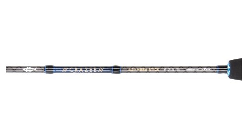 A-TEC Crazee AjiMeba Stick 612UL/SL Premium Finesse Spoon Rod 1.86m -5g SolidTip