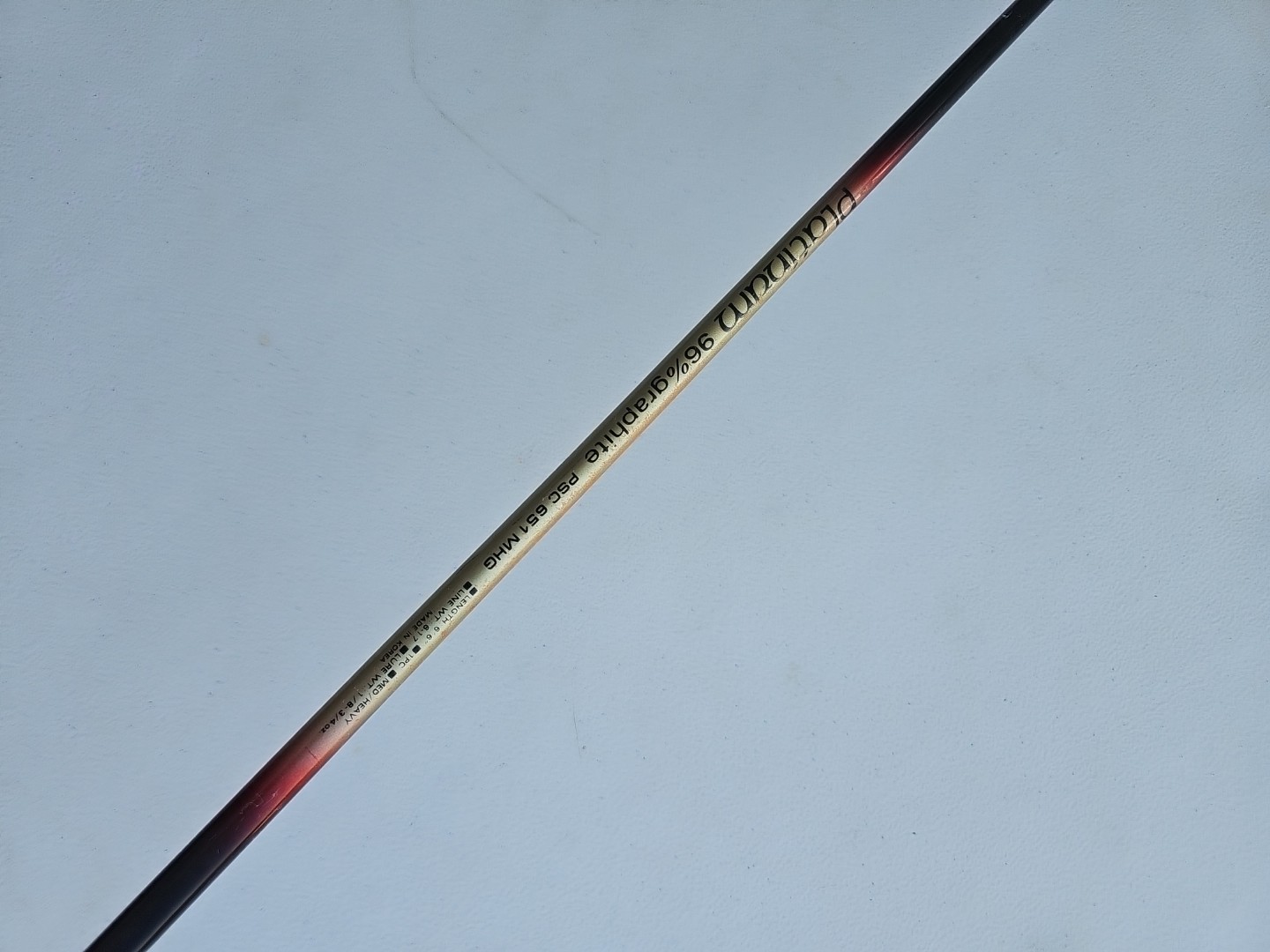 Platinum 6’6” Casting Rod – 96% Graphite Cork Handle Medium / Heavy Action READ