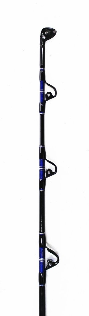 Xcaliber Marine Tournament Series 30-80lb Saltwater Trolling Rod Blue and Silver