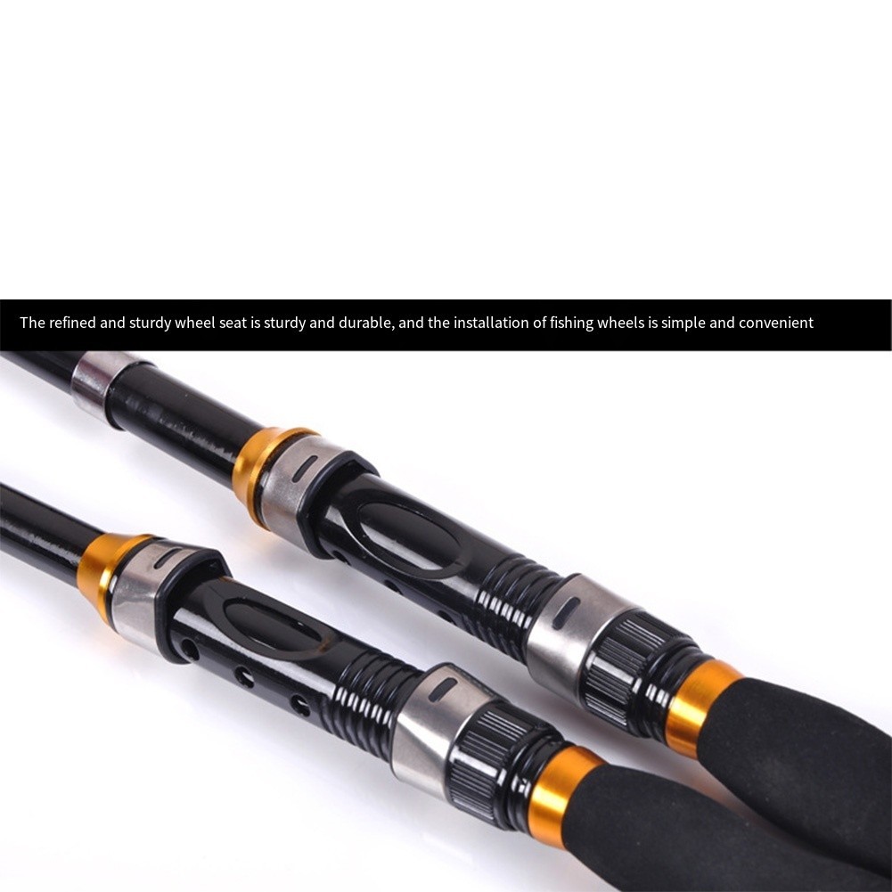 Portable Fishing Rod and Reel For Combo Ideal for Travel and Fishing Adventures