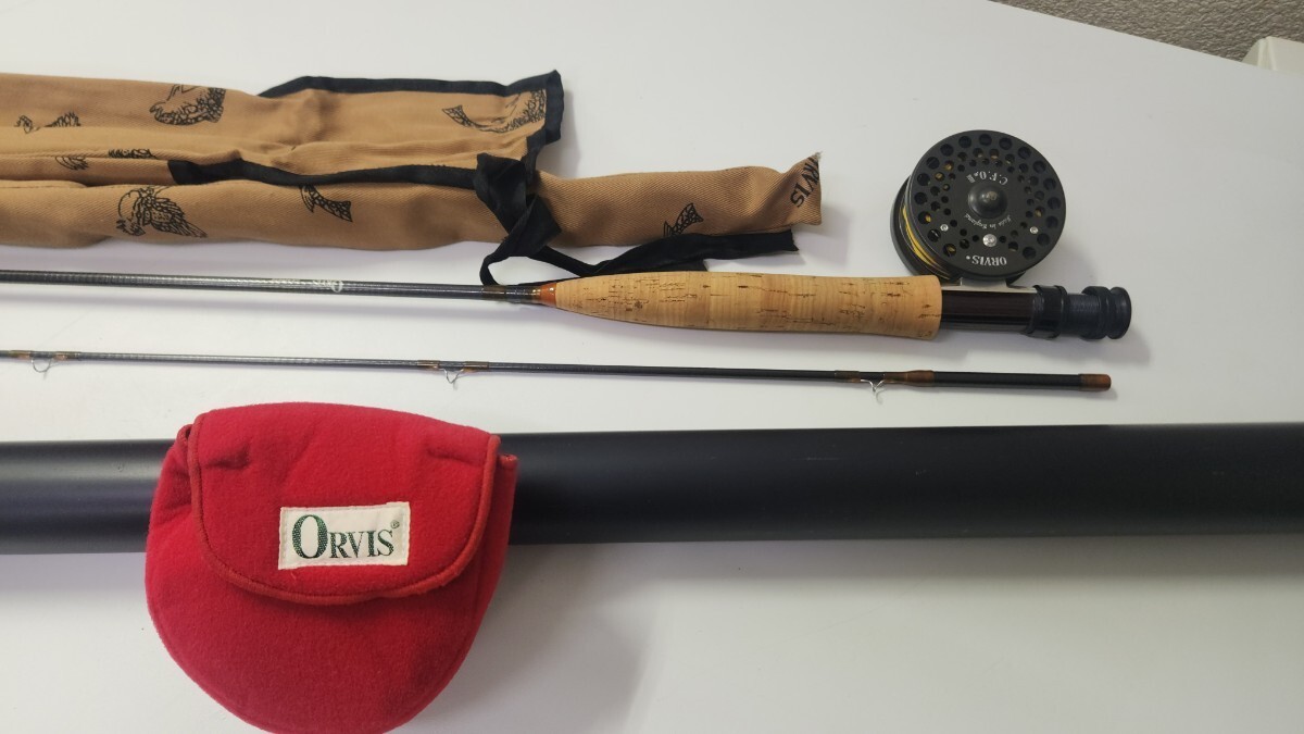 Old Orvis fly rod, Brook Trout #4, #7 Orvis CFO III set ORVIS