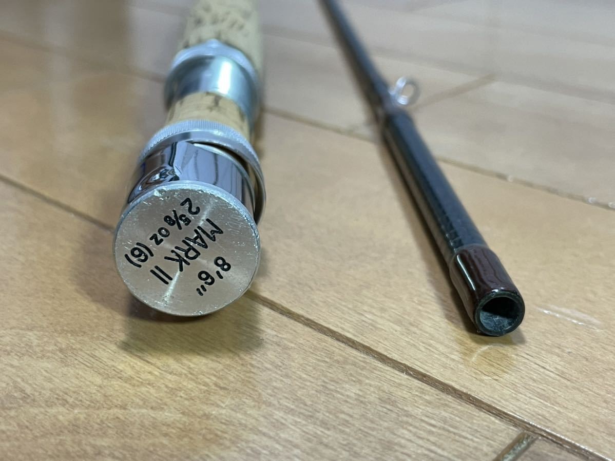 ORVIS Graphite MARK2 8’6″ 2.5/8oz #6 Fly Rod Fishing
