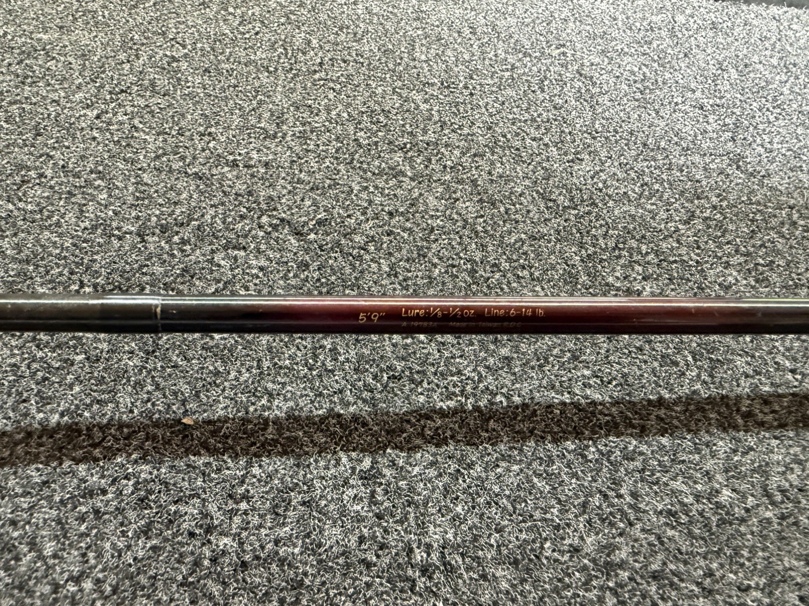 TEAM DAIWA Power Mesh Walleye Rod TD-W591-3PS 5’9”