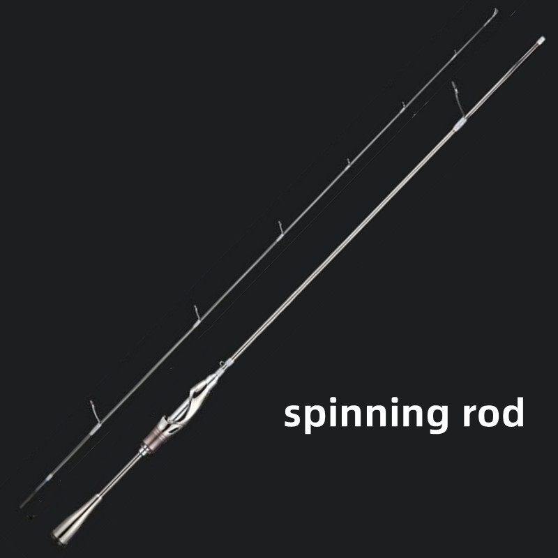1.68M 1.8M Fishing Rod High Carbon Fiber Spinning/Casting Rod Fast Fishing Pole