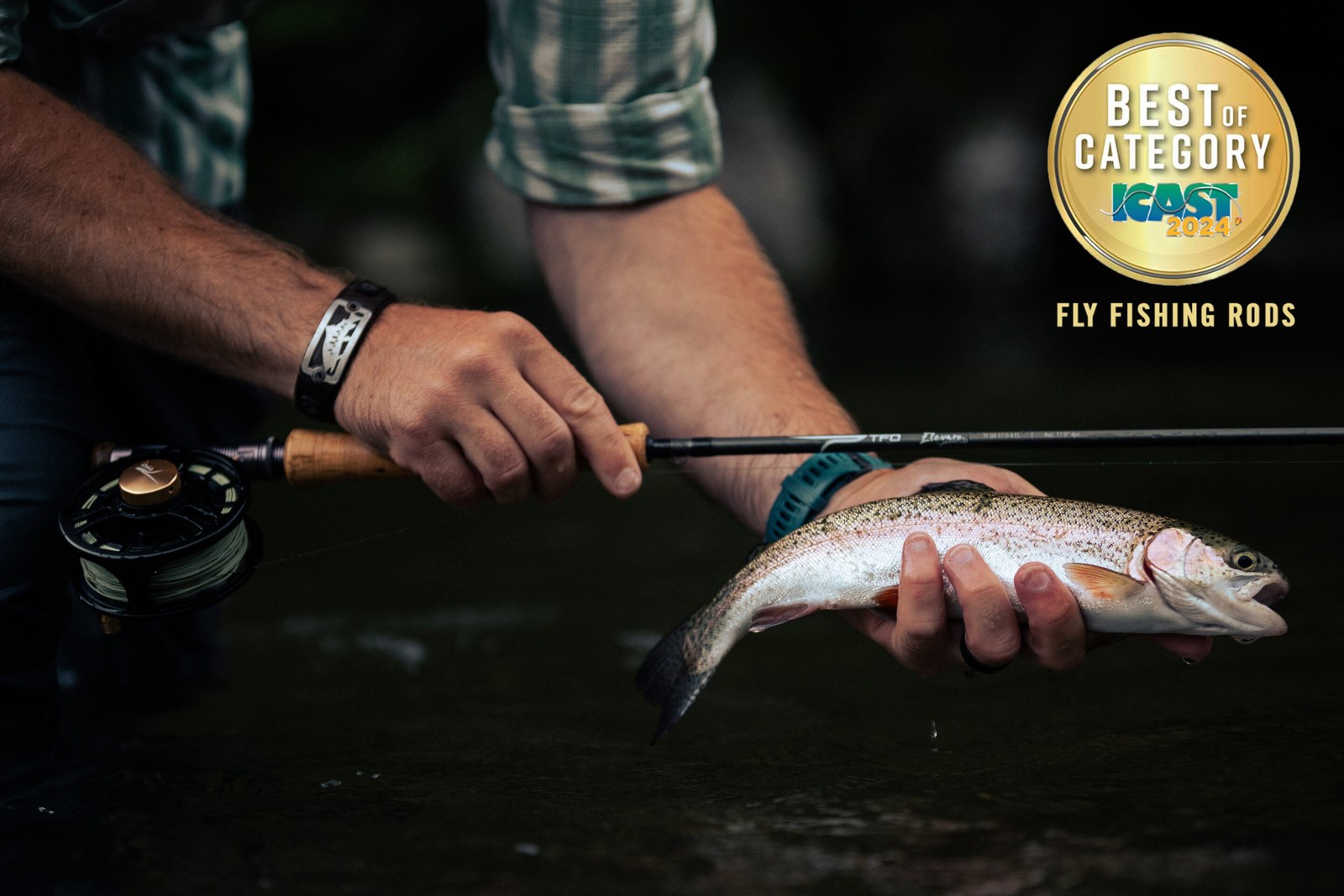 TFO Elevare 3wt 10’6″ Fly Rod | Temple Fork Lifetime Warr. FREE SHIPPING