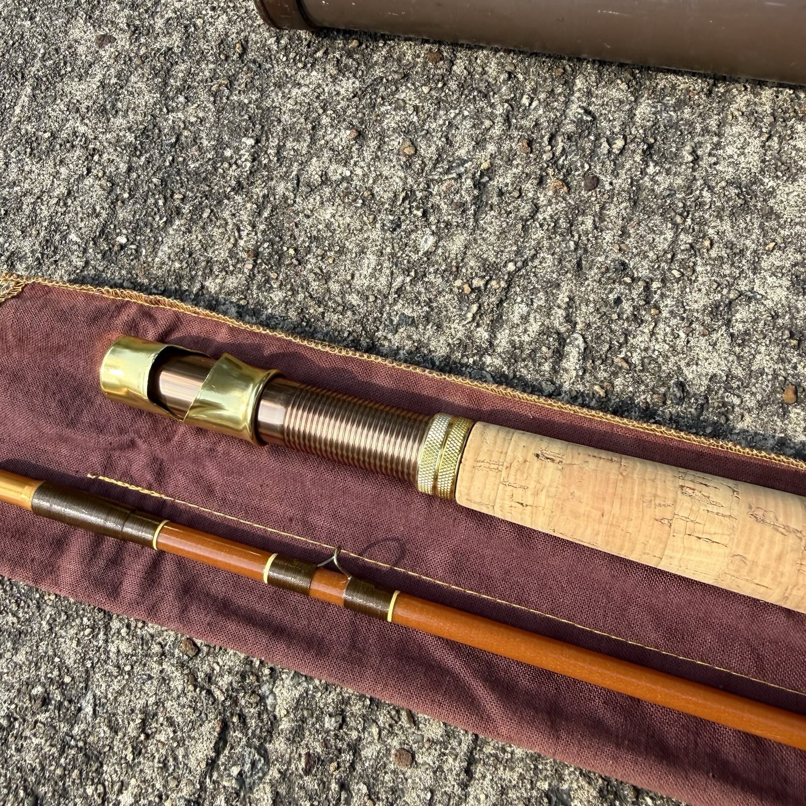Vtg St. Croix 7090 XLM Fiberglass Fly Rod 9 Foot 2PC, 5oz, 9-10 Line Never Used