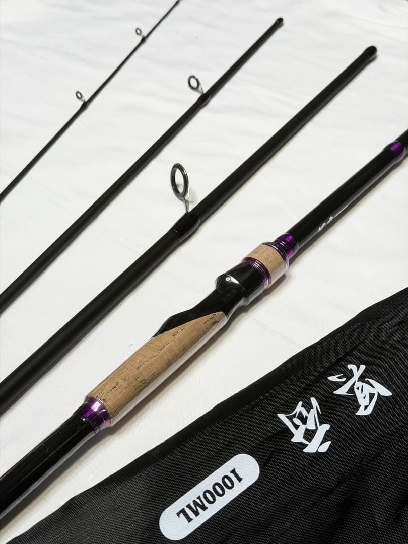 Hell 1000MLS 3.0m Spinning 4 Piece Shore Jigging Sea Bass ④
