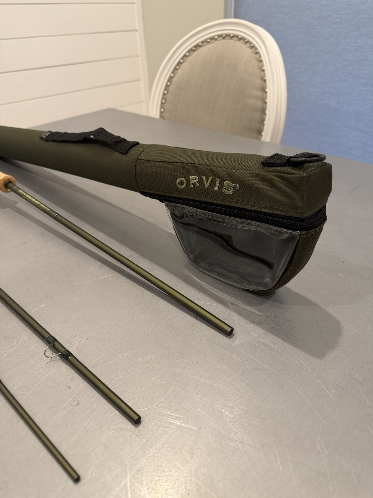 Orvis Streamline 2 9’ #8wt 4pc. Fly Rod And Clearwater Fly Reel- 908-4 Tip Flex