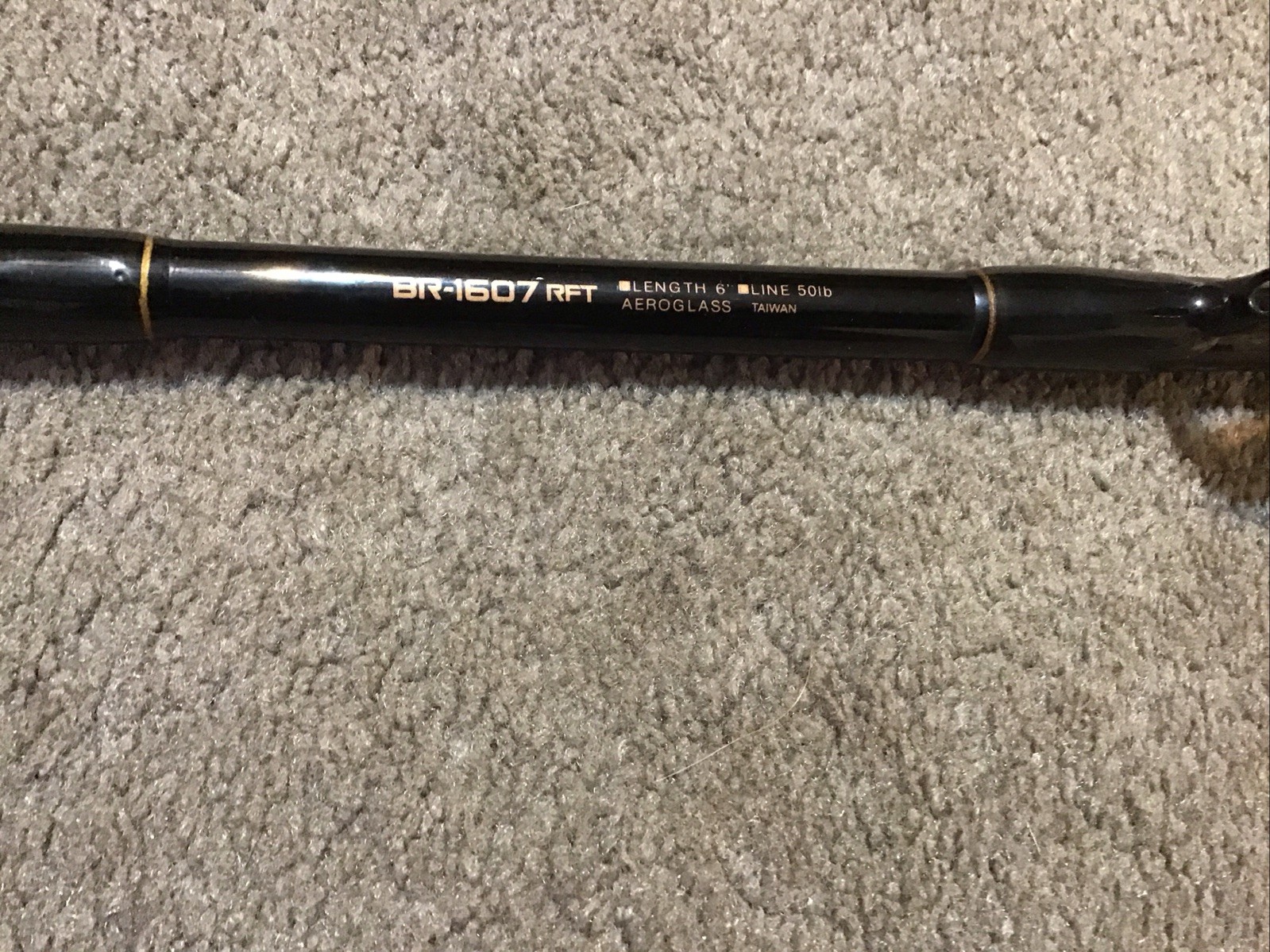 Shimano Triton Beastmaster Fishing Rod 6’ BR-1607RFT 50lb Aftco Rollers Lot S18