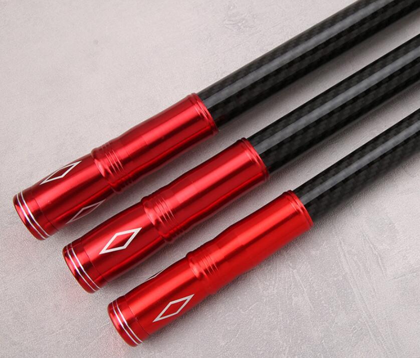 2.7M-4.5M Portable Telescopic Fishing Rod Trout Travel Rock Rod Carbon Fiber Rod
