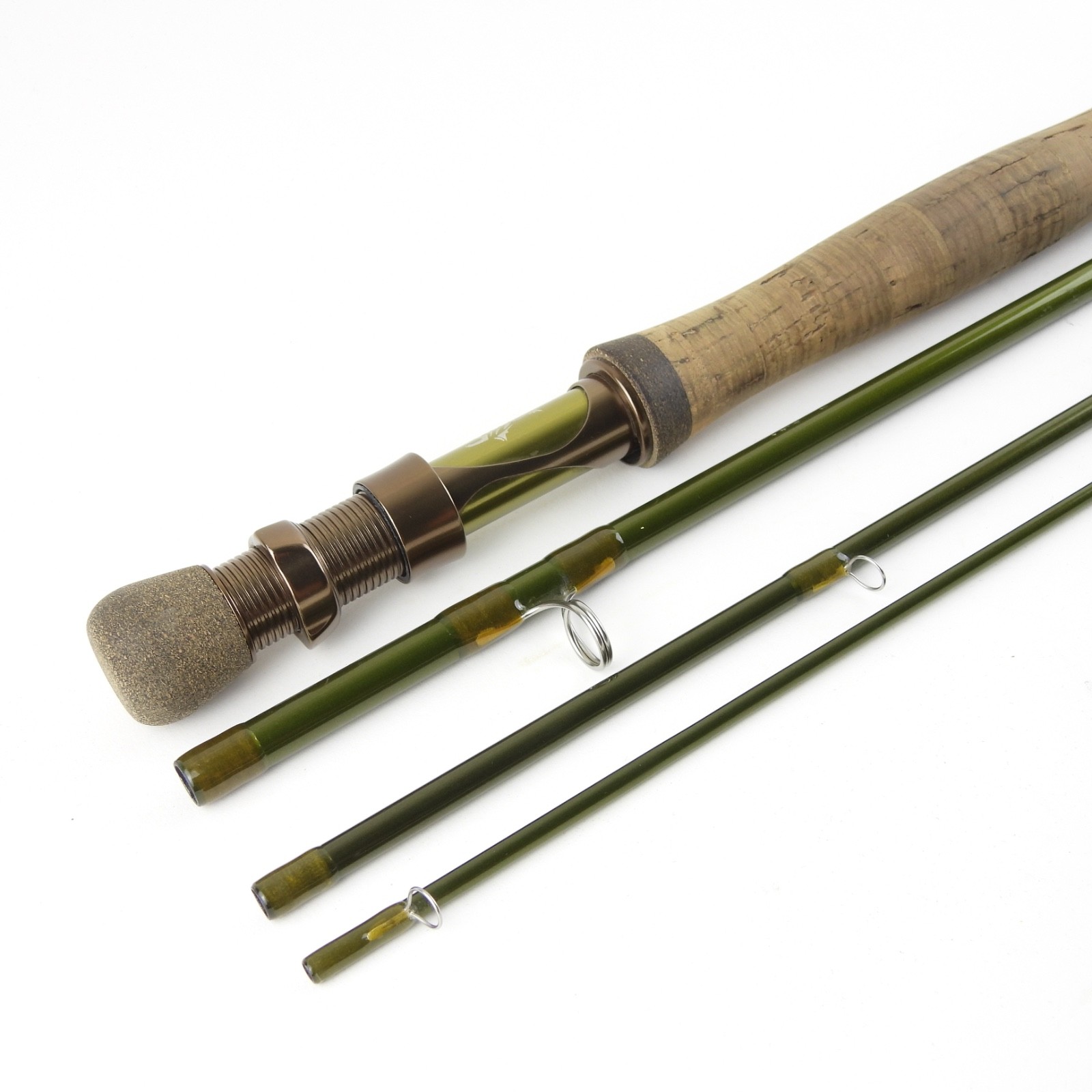 G. Loomis Native Run GLX Fly Rod. 9’ 6”. 8wt. W/ Tube & Sock.