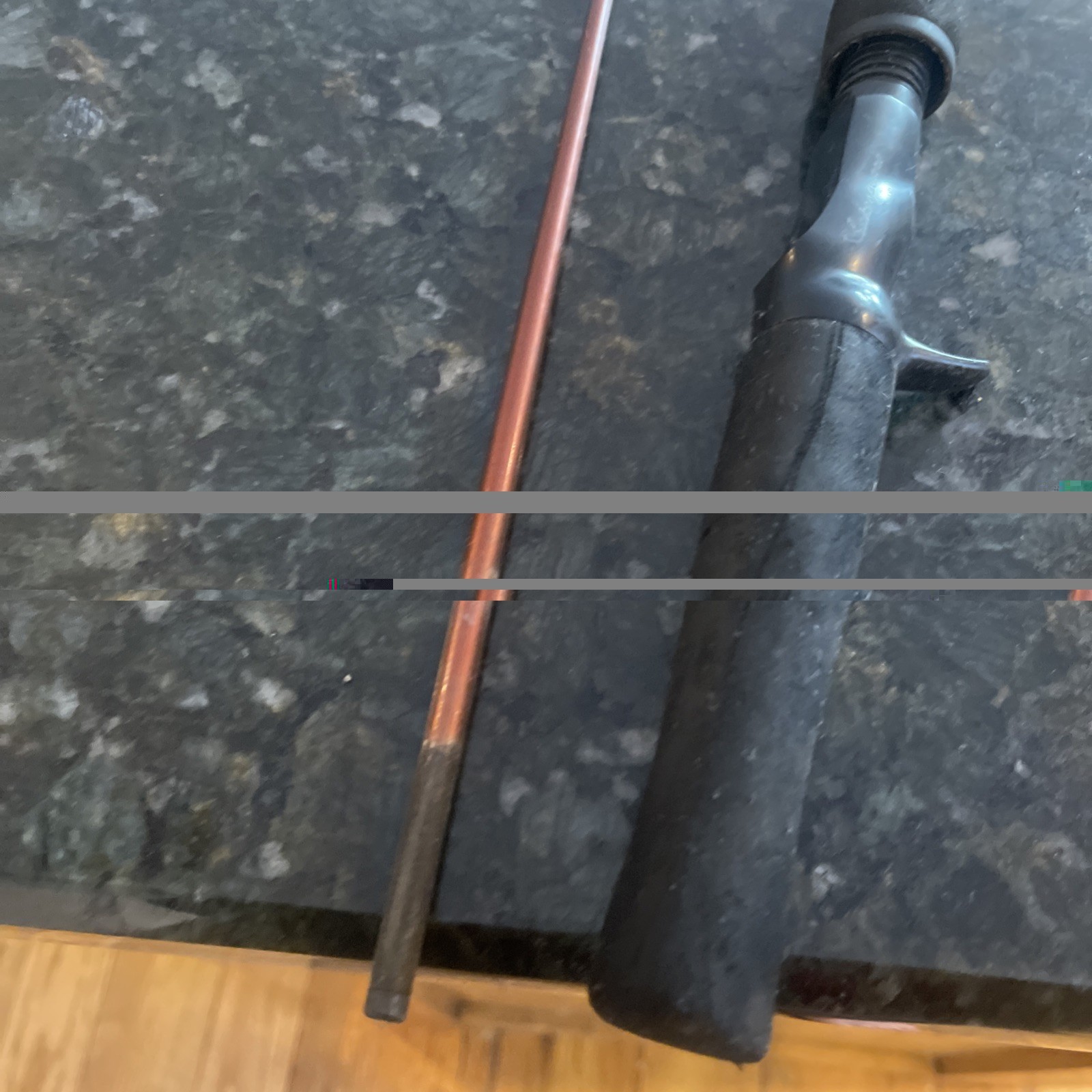 Shakespeare Durango DSC56-2M medium 5’6″ casting rod Rust Brown Color 6-12 Lb LN