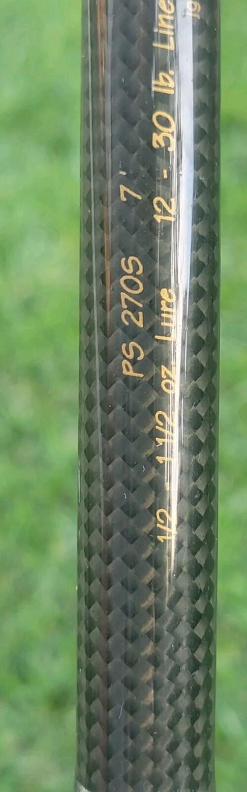 FENWICK PACIFICSTIK SUPREME PS 270S 7′ 12 TO 30 POUND RATED LINE FISHING ROD