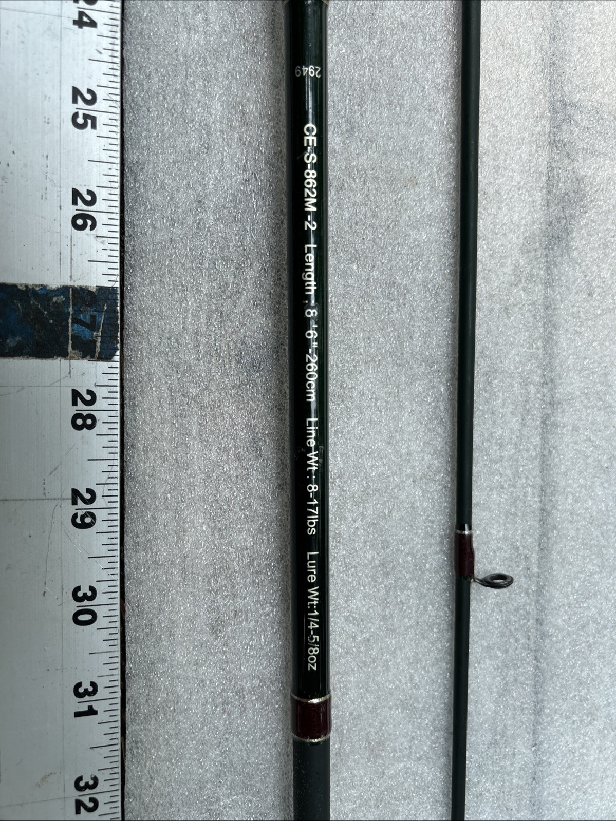 okuma celilo spinning rod 8’6” 8-17 Lb 1/4-5/8oz Lures Spinning Fishing Rod