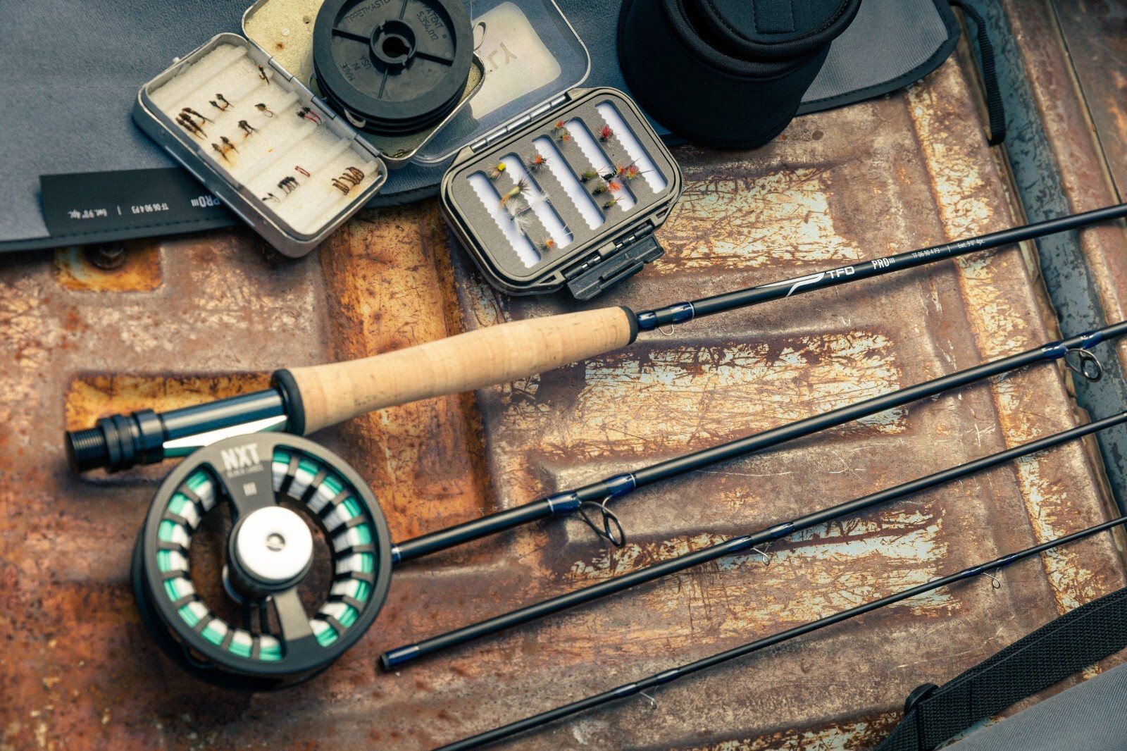 NEW – TFO TEMPLE FORK OUTFITTERS PRO 3 III 7′ 6″ 3 WEIGHT 4PC FLY ROD