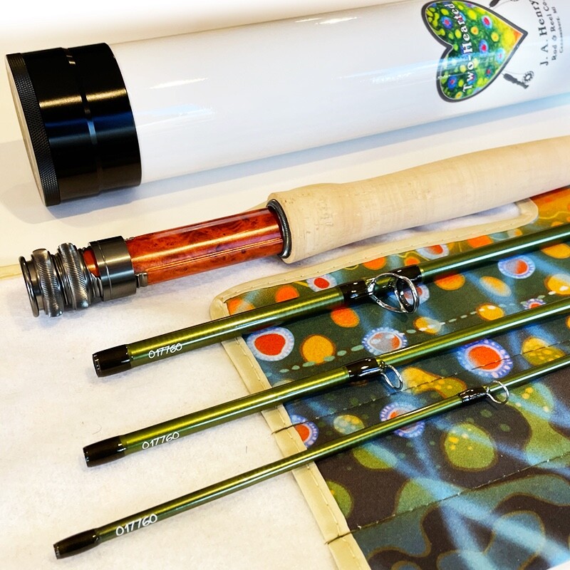 Two-Hearted 4wt. 8’6″ with Carbon Fiber Tube